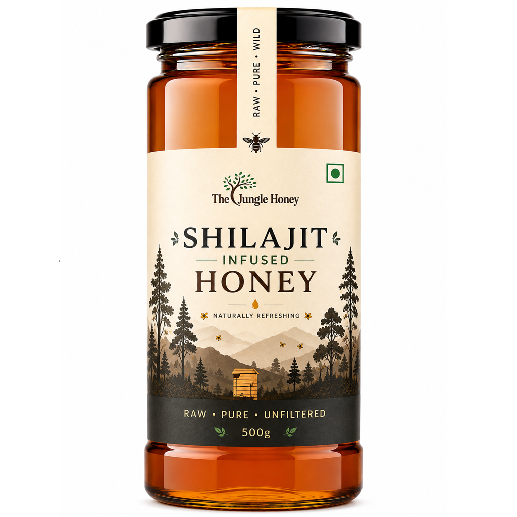 Shilajit Infused Honey